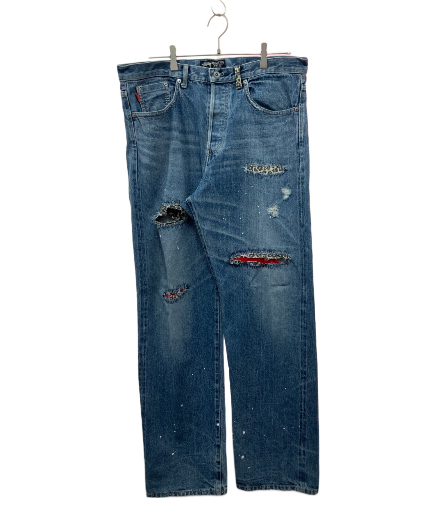 中古・古着通販】stussy (ステューシー) デニムパンツ ブルー サイズ