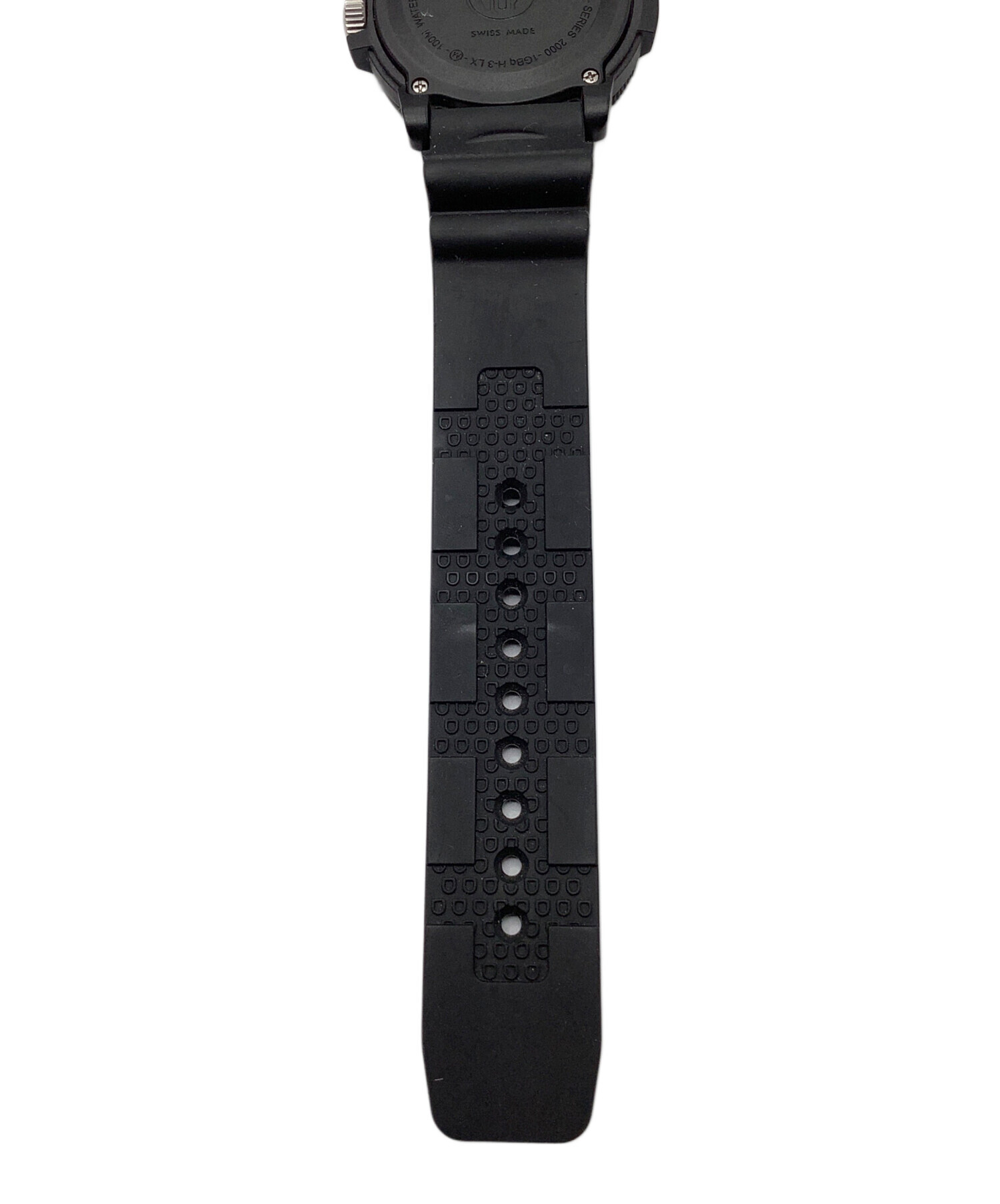 Luminox 3950シリーズ ブラック 腕時計 Luminox Watch Series 3050/3950 44mm Quartz Men's Diver Watch