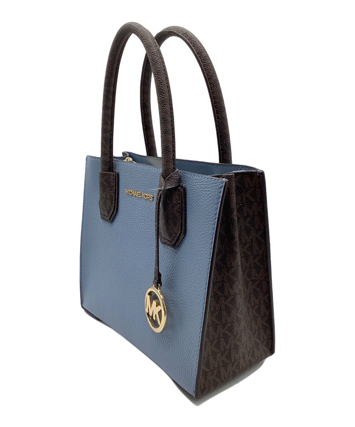 中古・古着通販】MICHAEL KORS (マイケル・コース) 2WAYバッグ ブルー 