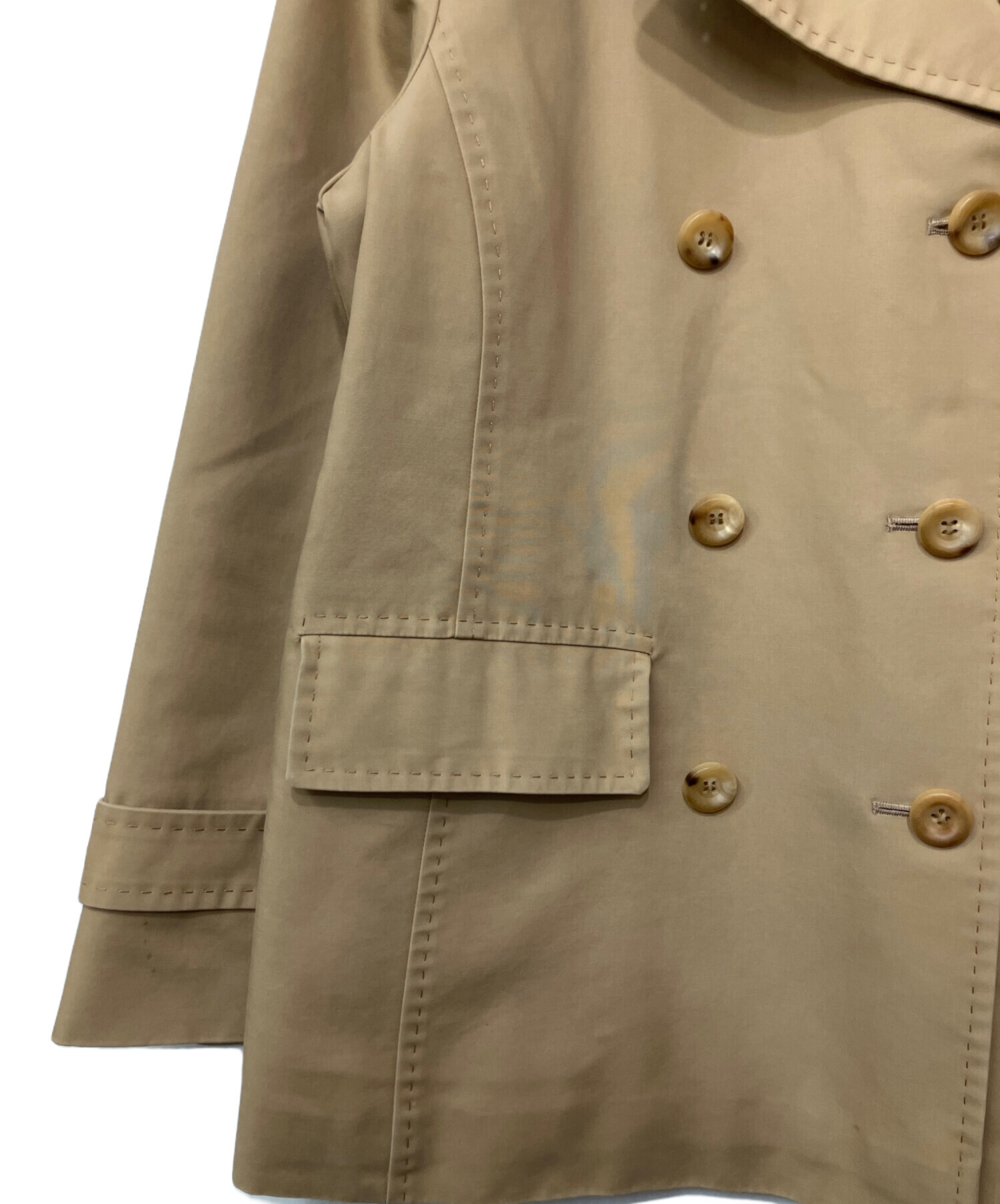 BURBERRY LONDON ショートトレンチコート ベージュ 15 BURBERRY