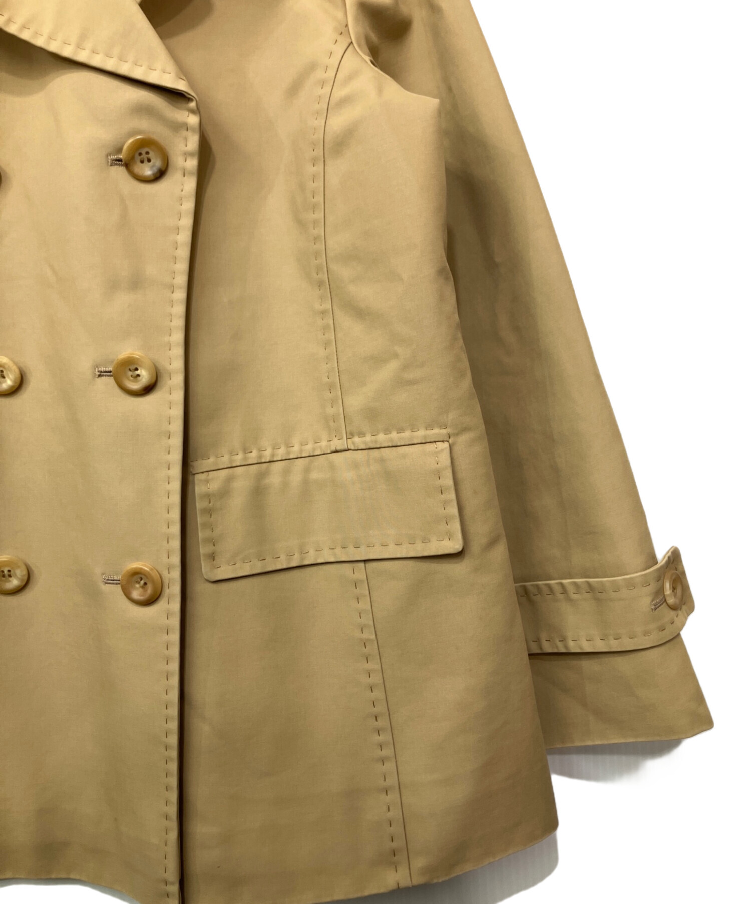BURBERRY LONDON ショート　トレンチコート BURBERRY - 【新品未使用】BURBERRY LONDONバーバリーショートトレンチ