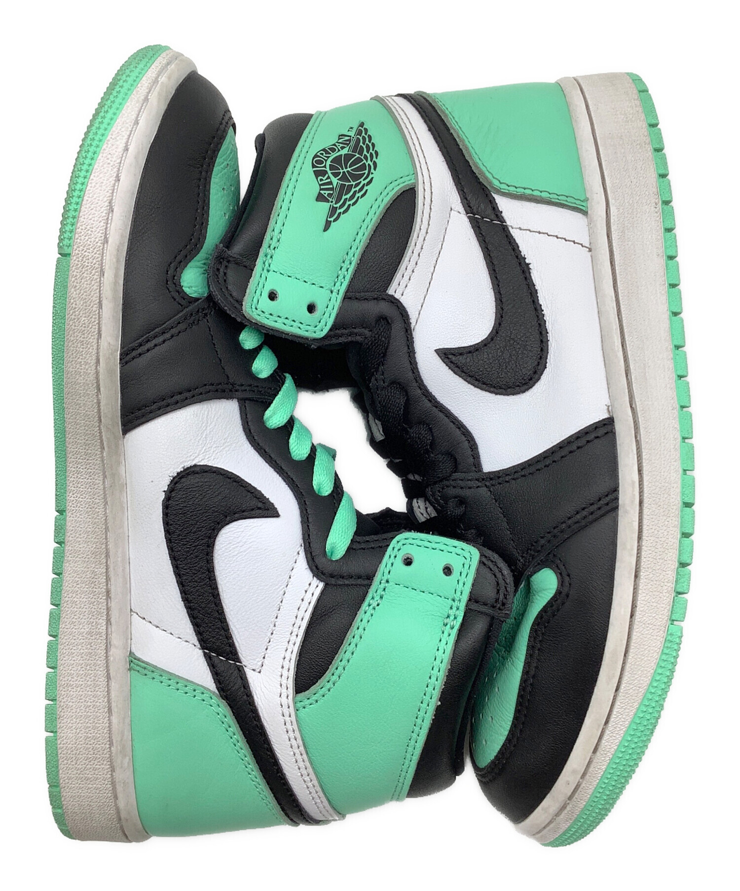 中古・古着通販】NIKE (ナイキ) ハイカットスニーカー ミントグリーン