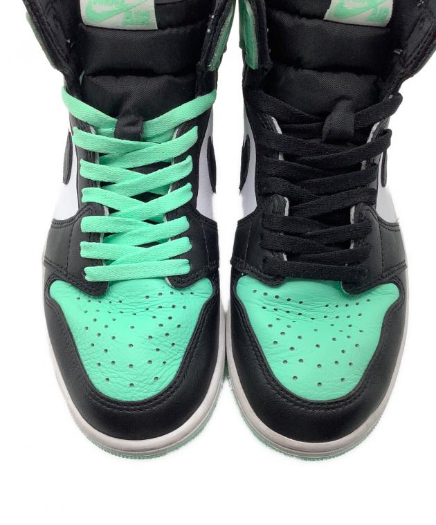 中古・古着通販】NIKE (ナイキ) ハイカットスニーカー ミントグリーン