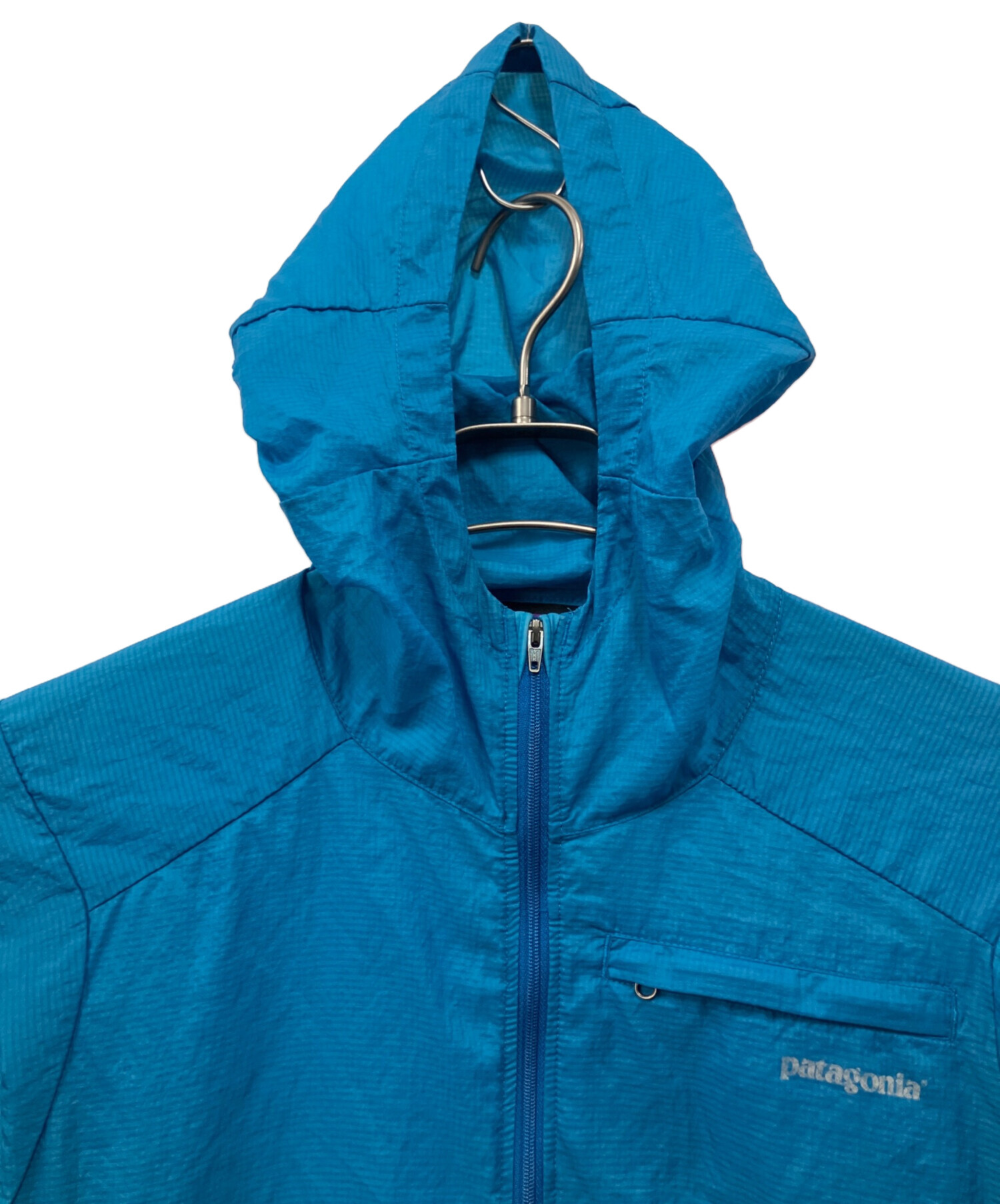 フーディニジャケット サイズS Patagonia パタゴニア 青緑