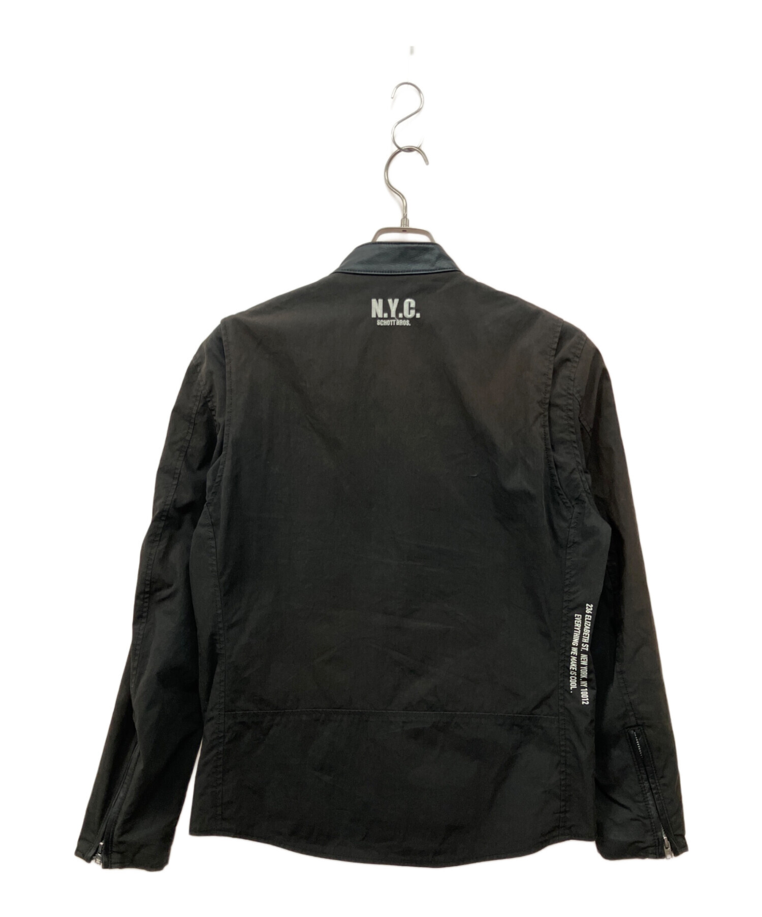 中古・古着通販】Schott (ショット) シングルライダースジャケット