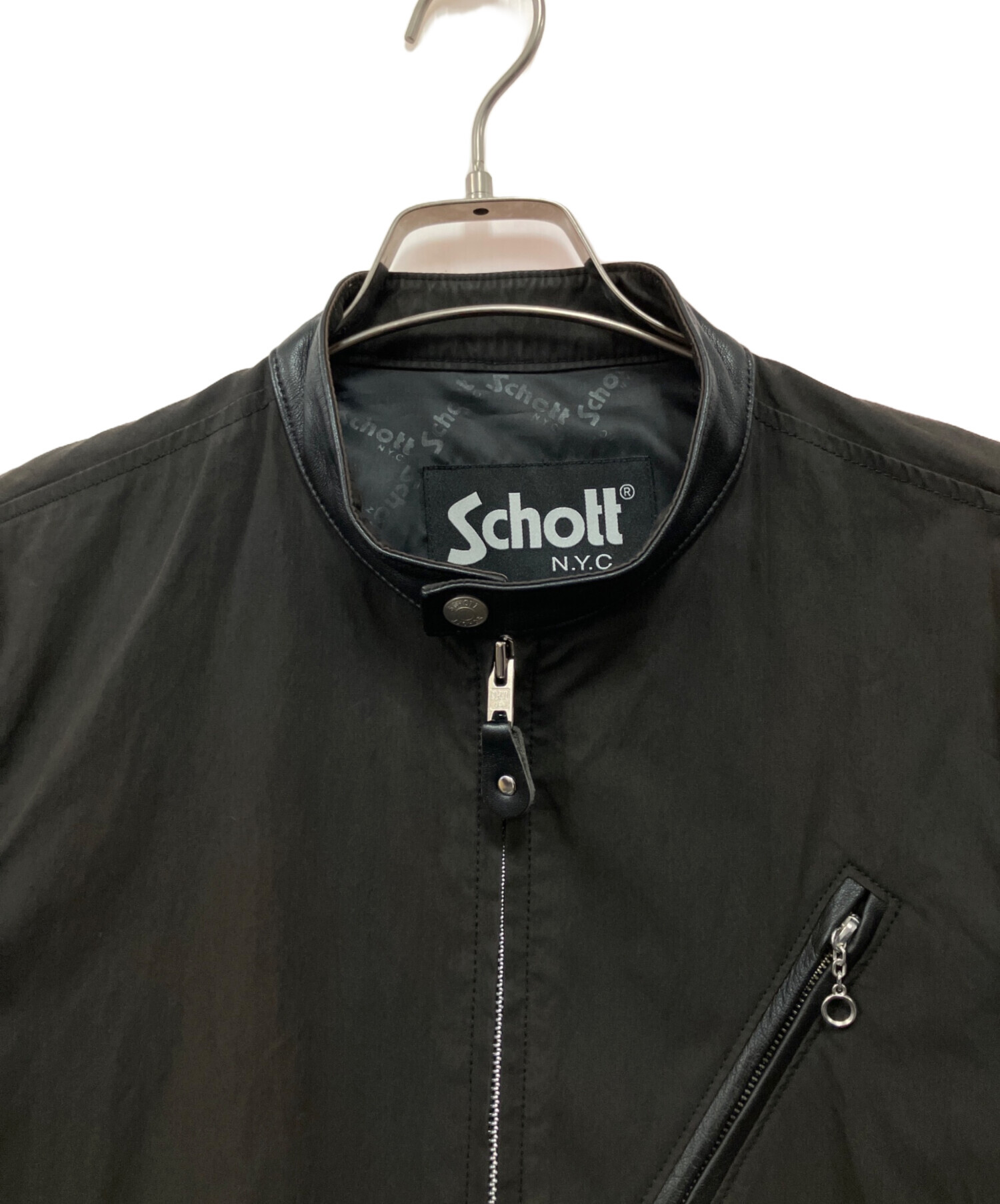 中古・古着通販】Schott (ショット) シングルライダースジャケット