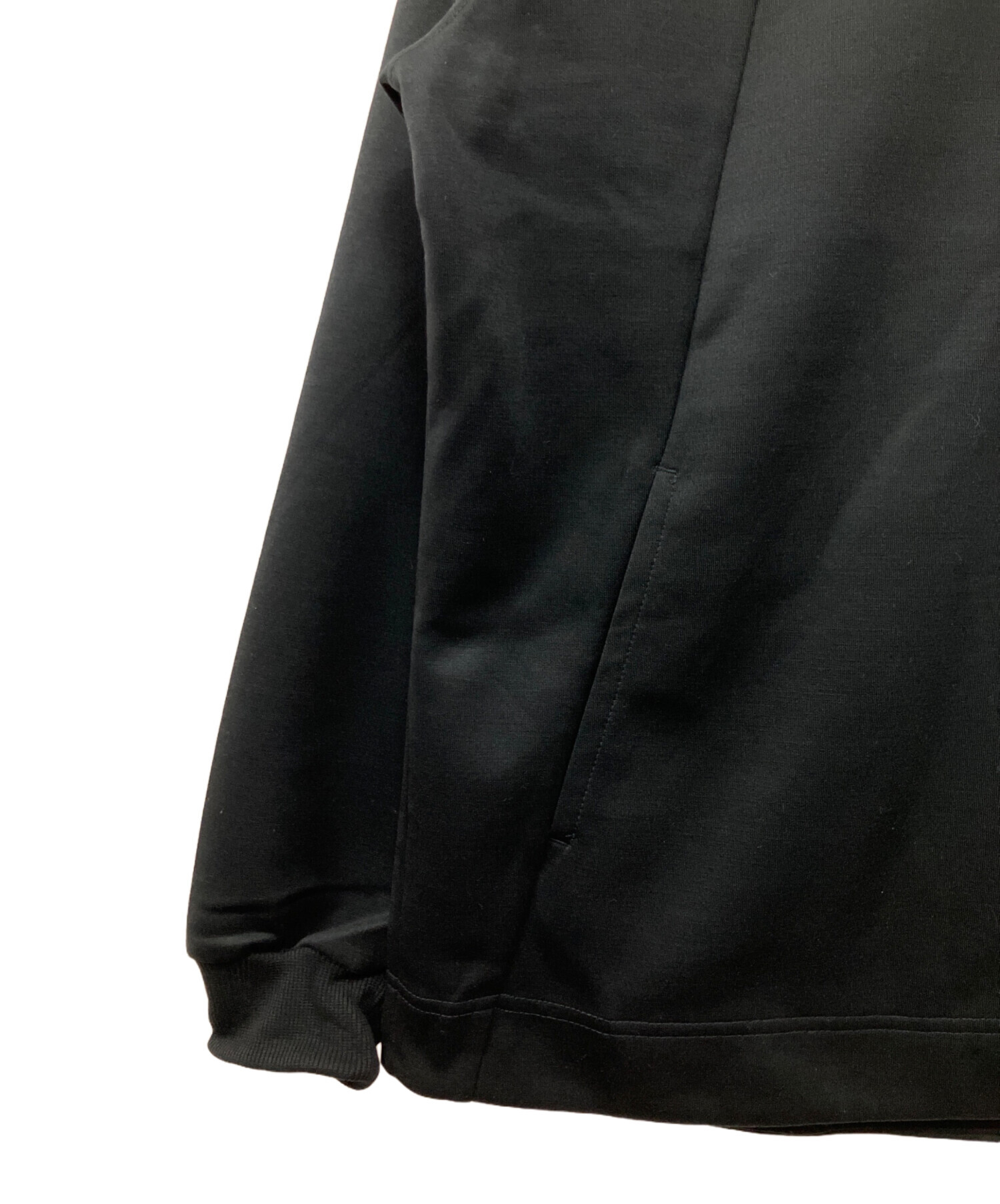中古・古着通販】SVOLME (スボルメ) ハーフジップスウェット ブラック 
