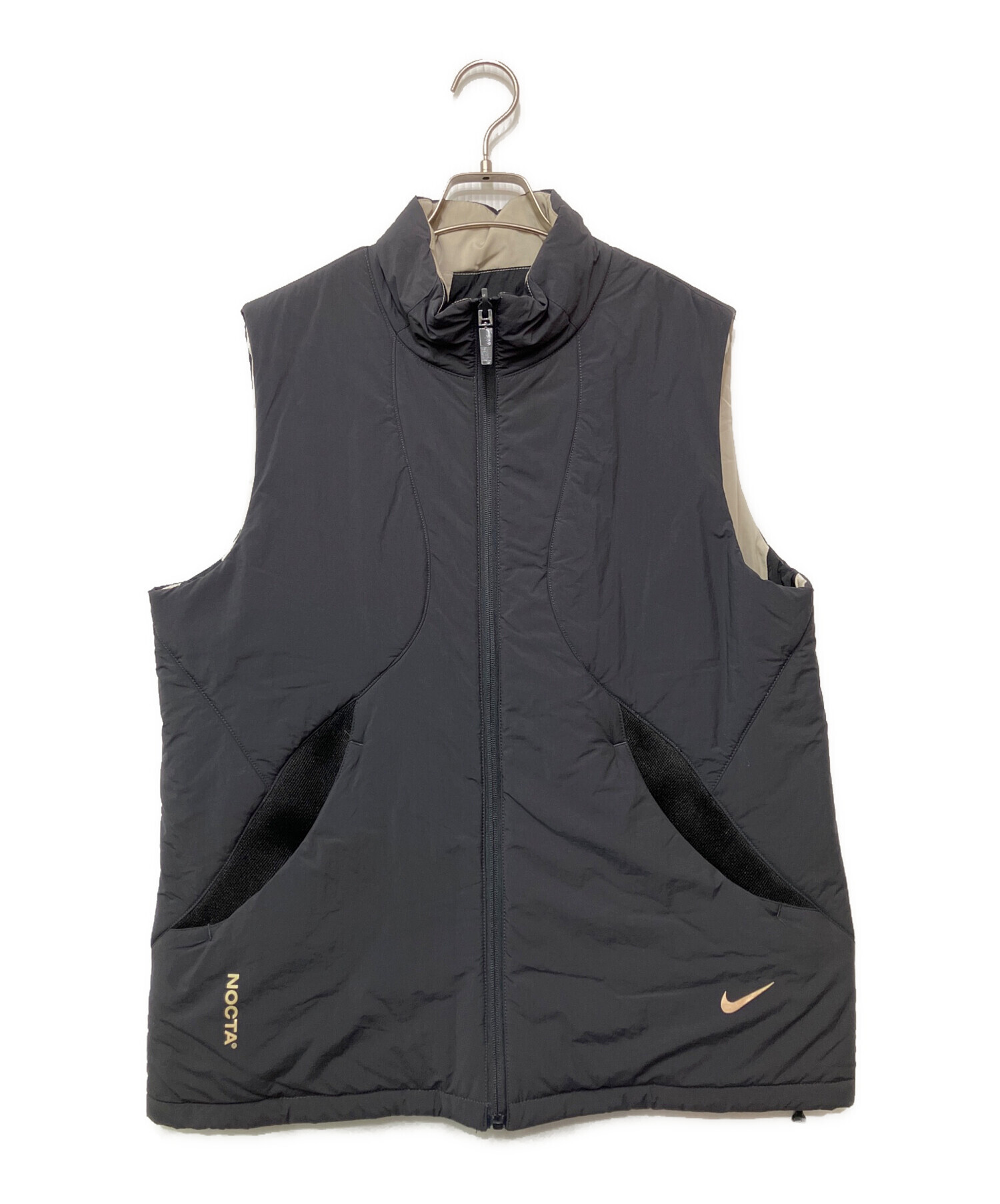 中古・古着通販】NIKE (ナイキ) リバーシブルベスト グレー サイズ:L 