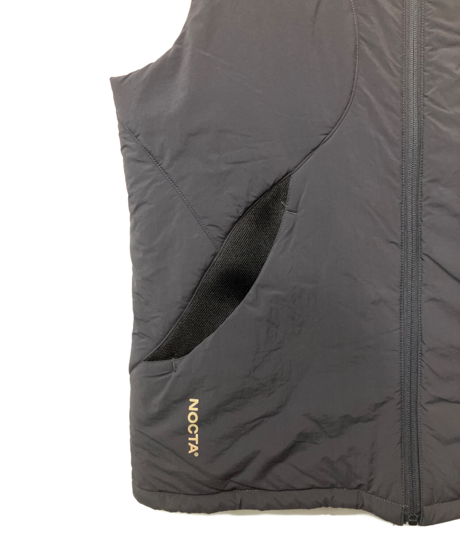 中古・古着通販】NIKE (ナイキ) リバーシブルベスト グレー サイズ:L 