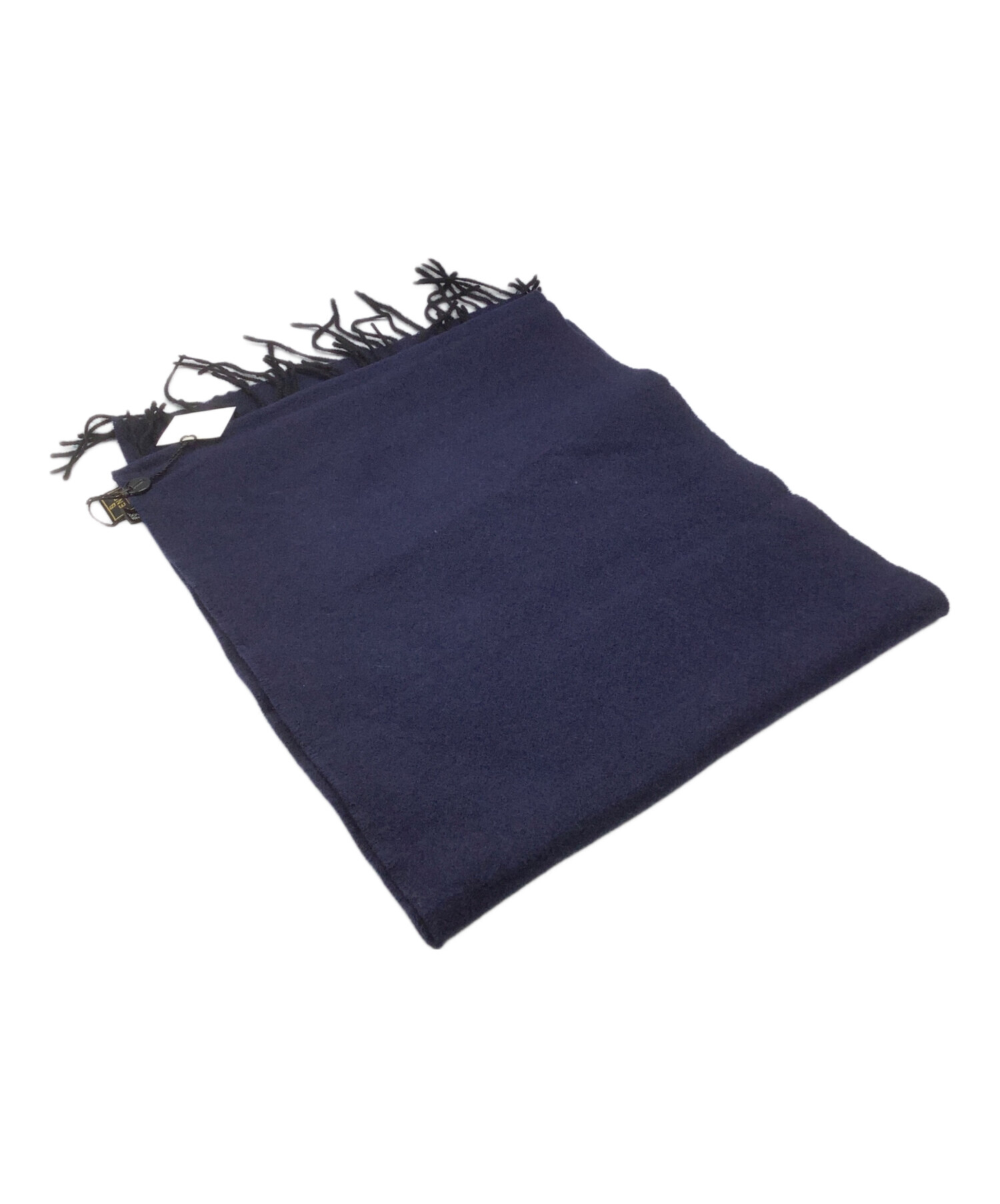 FENDI マフラー未使用　タグ付き 中古・古着通販】FENDI (フェンディ) マフラー ネイビー×グレー 未使用