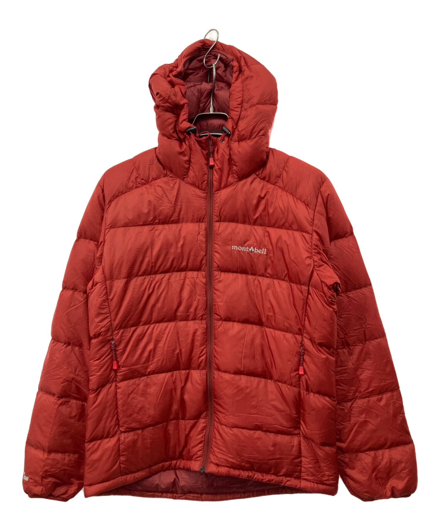 90s オールド モンベル アルパインダウンパーカー レッド XL 中古・古着通販】mont-bell (モンベル) ライトアルパインダウン