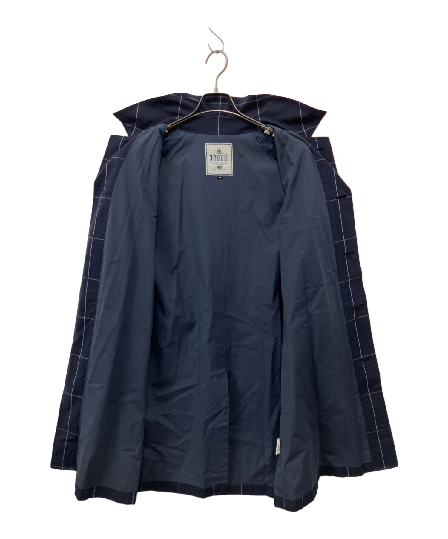 中古・古着通販】BARACUTA (バラクータ) コート ネイビー サイズ:40