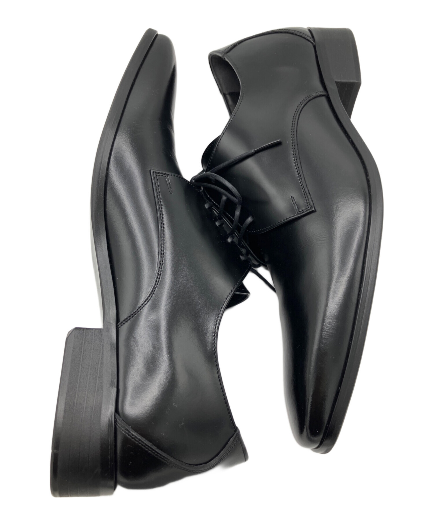 BENIR ベニル メンズ 26cm プレーントゥ 黒 ウェディング 中古・古着通販】BENIR (ベニル) プレーントゥシューズ ブラック