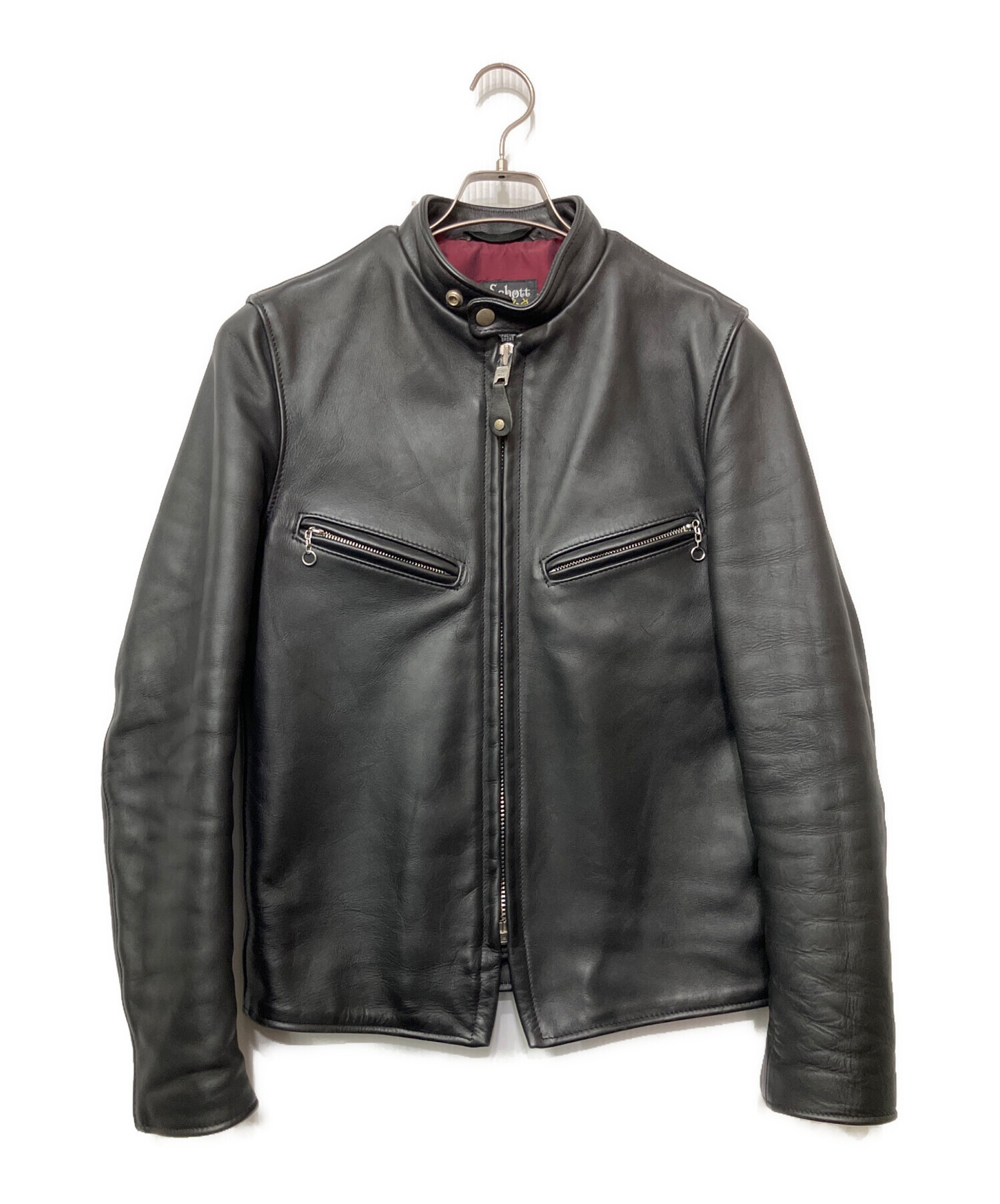 中古・古着通販】Schott (ショット) シングルライダースジャケット