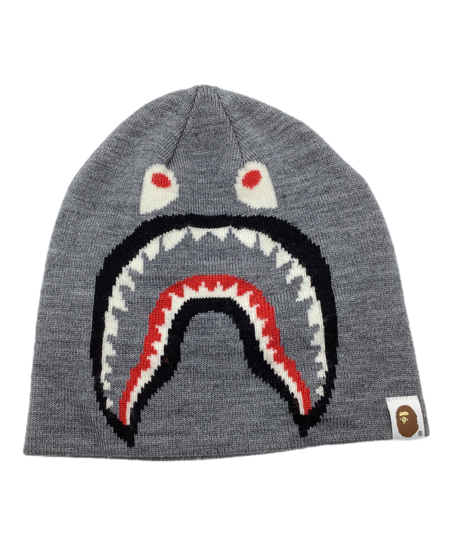 【希少】初期　90s a bathing ape エイプ　ニット帽　ビー二ー 中古・古着通販】A BATHING APE (ア ベイシング エイプ) ニット帽