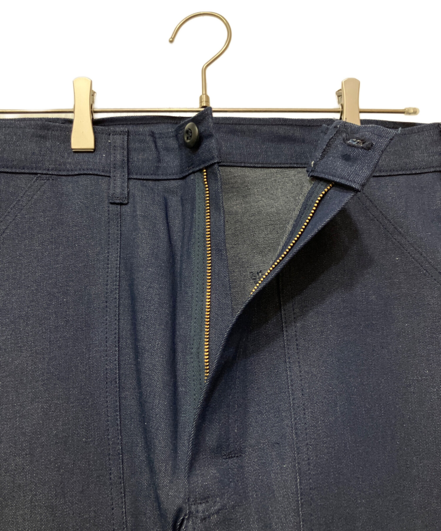 中古・古着通販】GUNG HO (ガンホー) デニムパンツ ネイビー サイズ