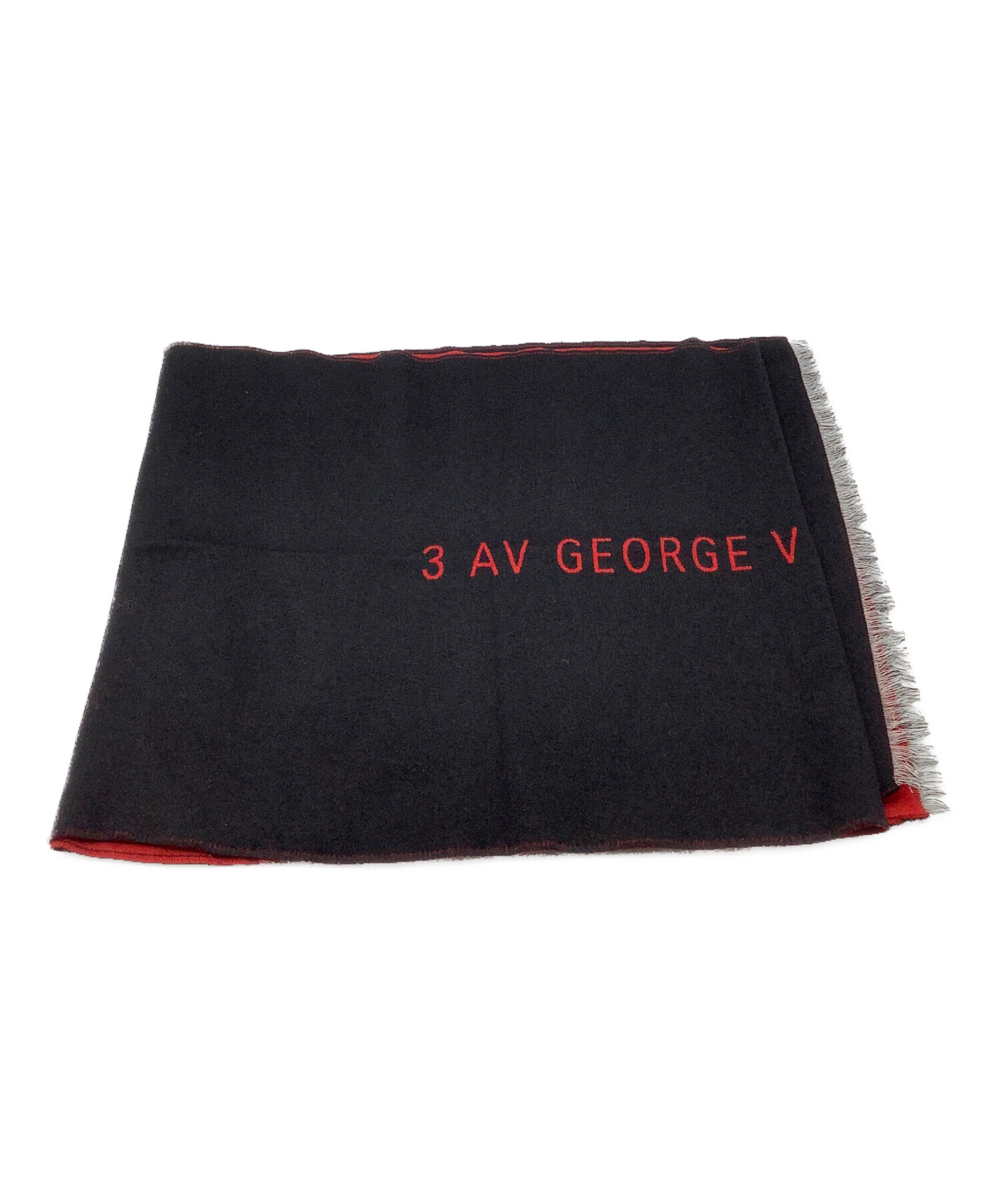 中古・古着通販】GIVENCHY (ジバンシィ) マフラー レッド×ブラック