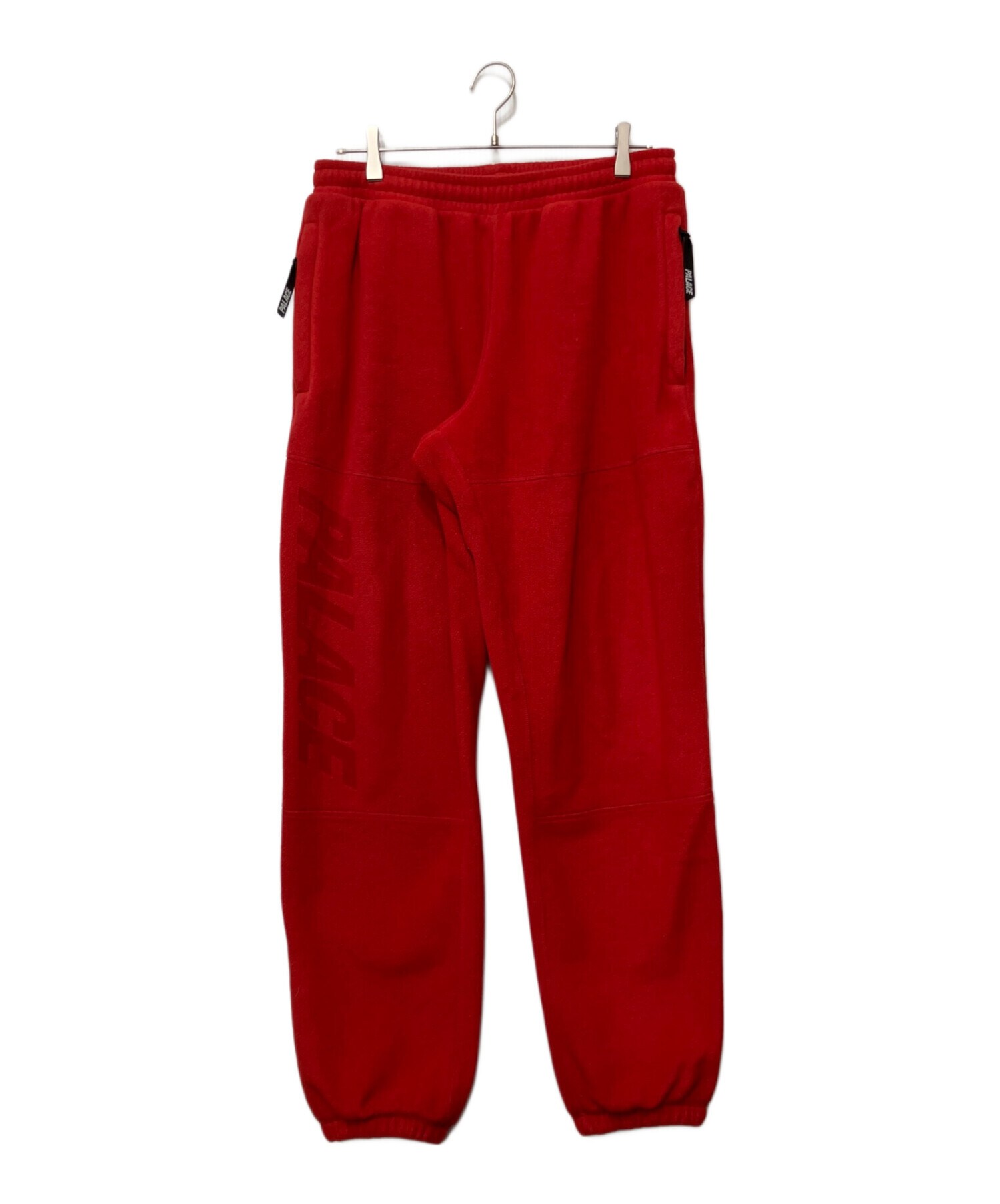 ヨウ　パレス　ポロ　ラルフローレン　フリースパンツ　palace 中古・古着通販】PALACE (パレス) フリースパンツ レッド サイズ:L