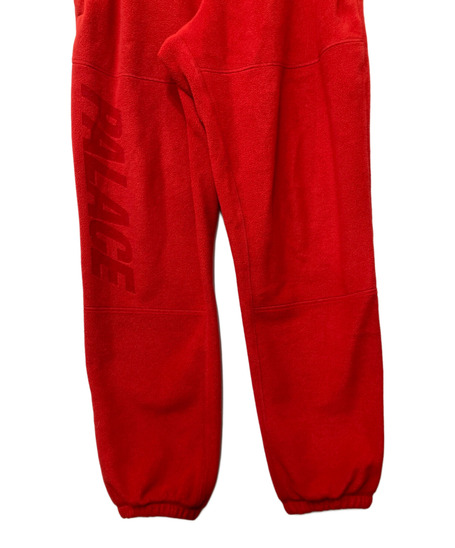 ヨウ　パレス　ポロ　ラルフローレン　フリースパンツ　palace 中古・古着通販】PALACE (パレス) フリースパンツ レッド サイズ:L