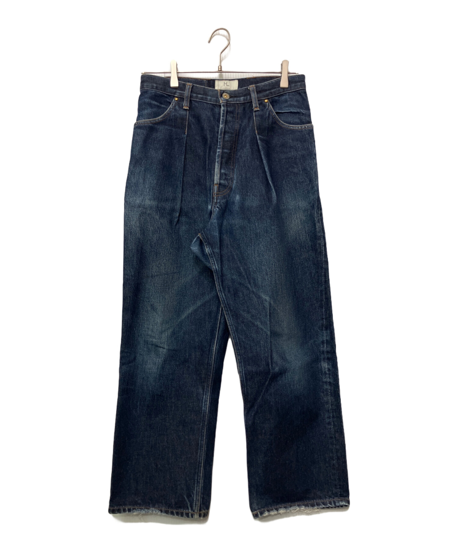 中古・古着通販】HERILL (ヘリル) デニムパンツ インディゴ サイズ:1