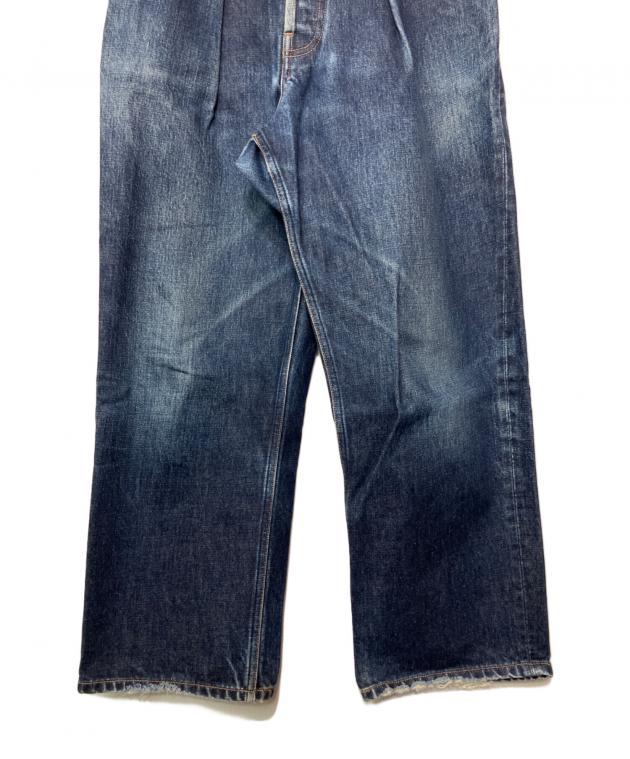 中古・古着通販】HERILL (ヘリル) デニムパンツ インディゴ サイズ:1