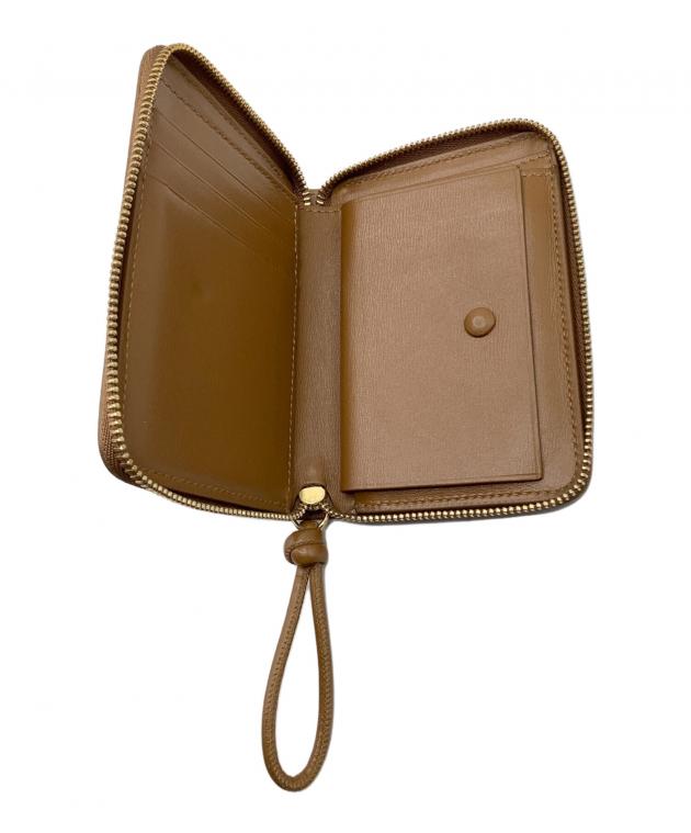 未使用⭐︎jil sander ジルサンダー ラウンドジップウォレット 中古・古着通販】JIL SANDER (ジルサンダー) レザーラウンドジップ