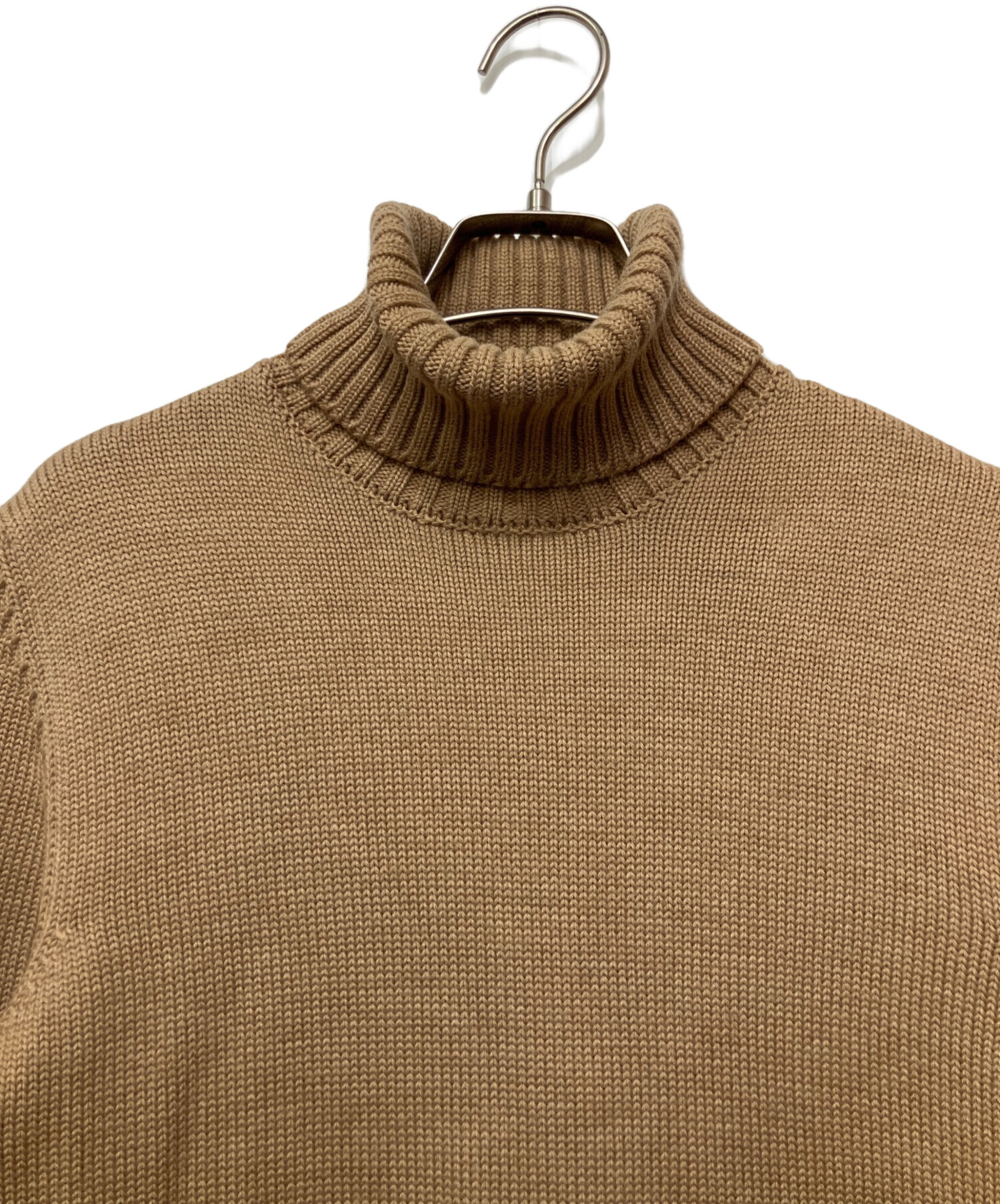 中古・古着通販】Zanone (ザノーネ) 厚手ニット ブラウン サイズ:46