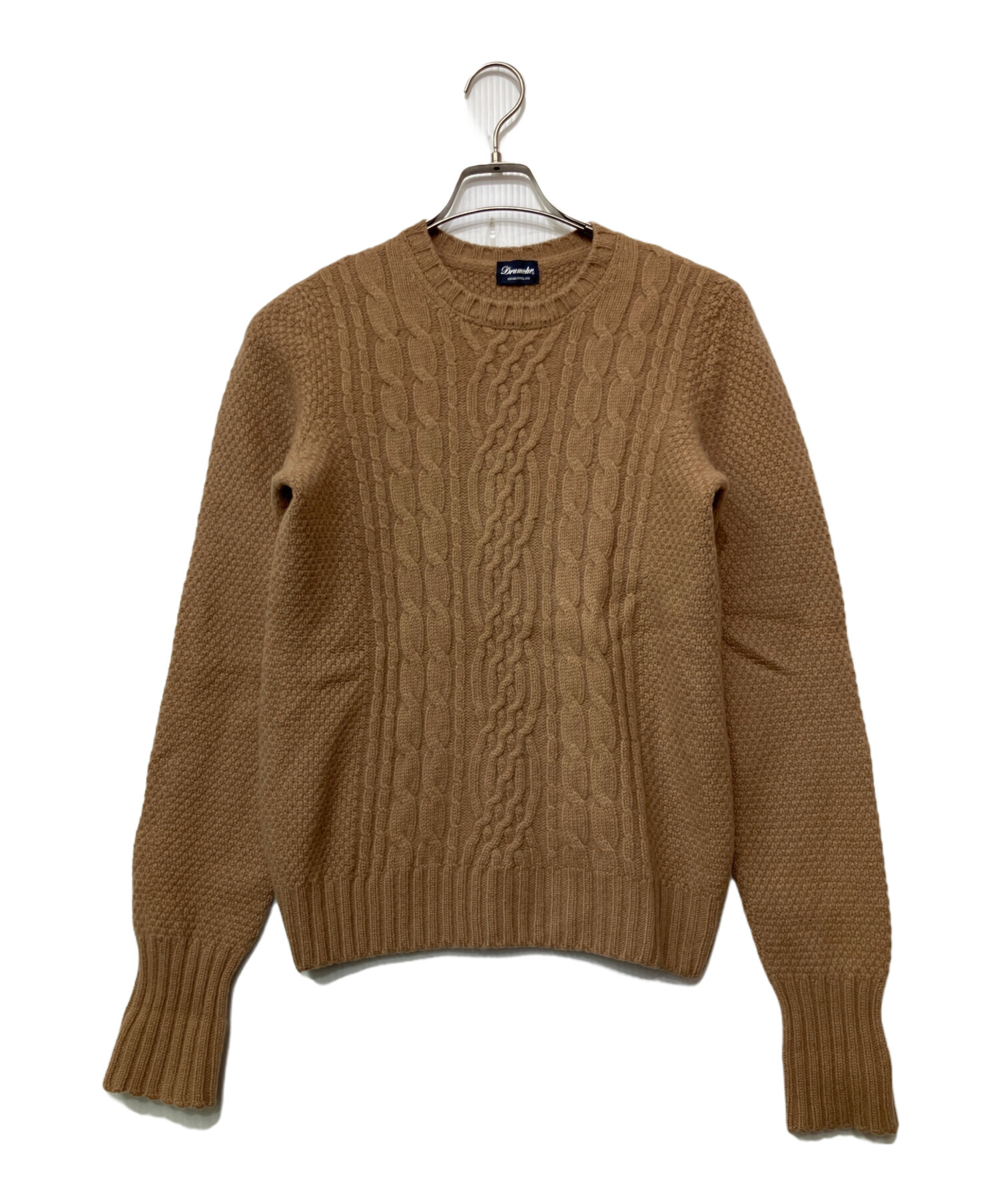 中古・古着通販】Drumohr (ドルモア) 薄手ニット ブラウン サイズ:46