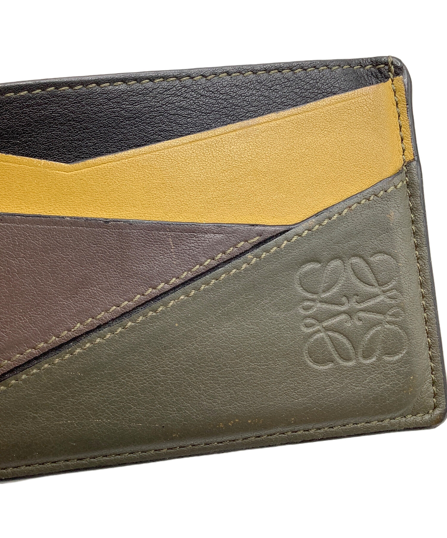 中古・古着通販】LOEWE (ロエベ) カードケース マルチカラー｜ブランド