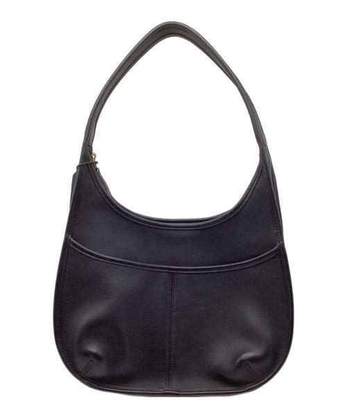 5ABM036 OLD COACH 9033 ワンショルダーバッグ ブラック 中古・古着通販】COACH (コーチ) オールドコーチ ショルダーバッグ