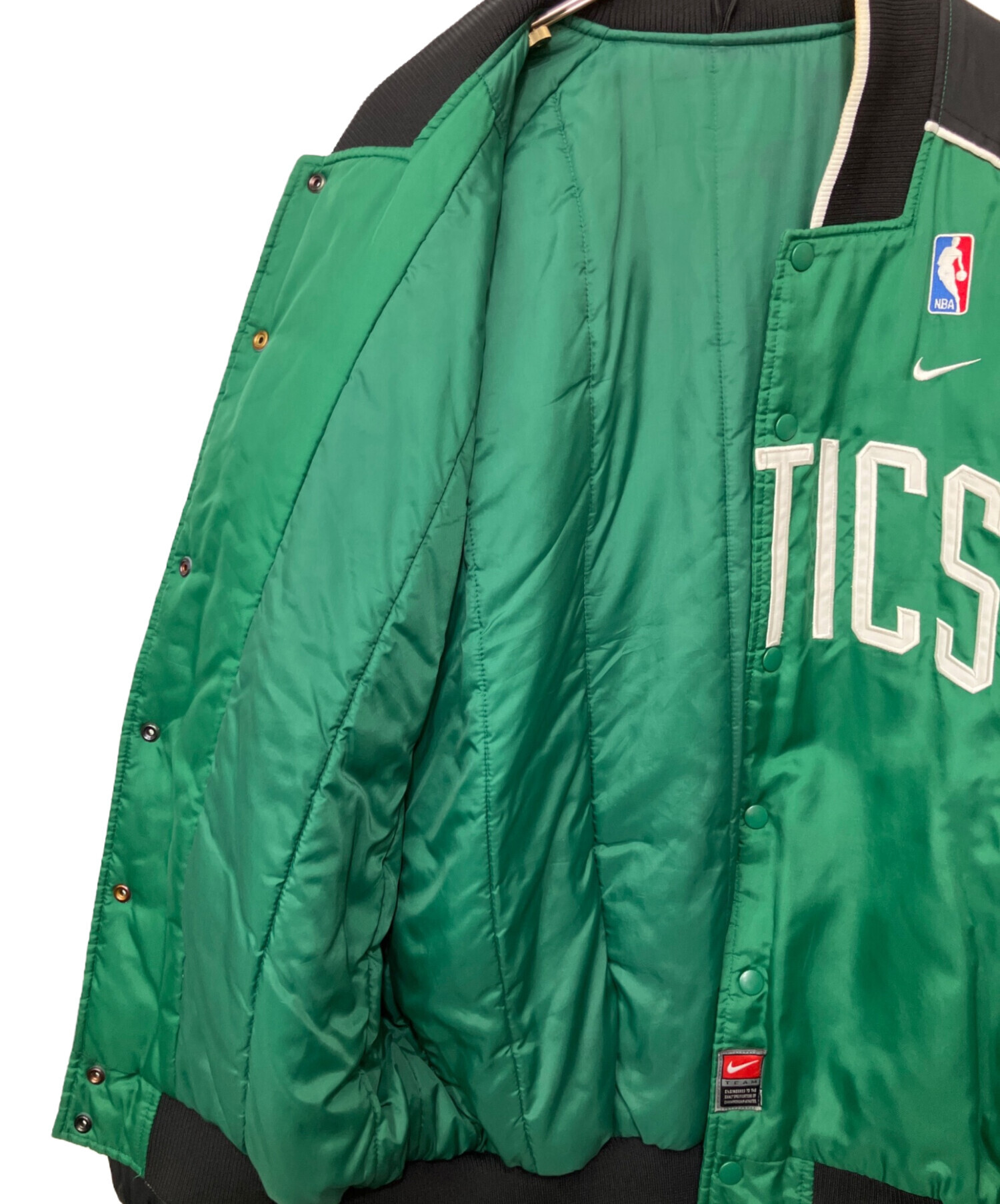 未使用◎NIKE SB スタジャン 中古・古着通販】NIKE (ナイキ) スタジャン ブラック×グリーン サイズ