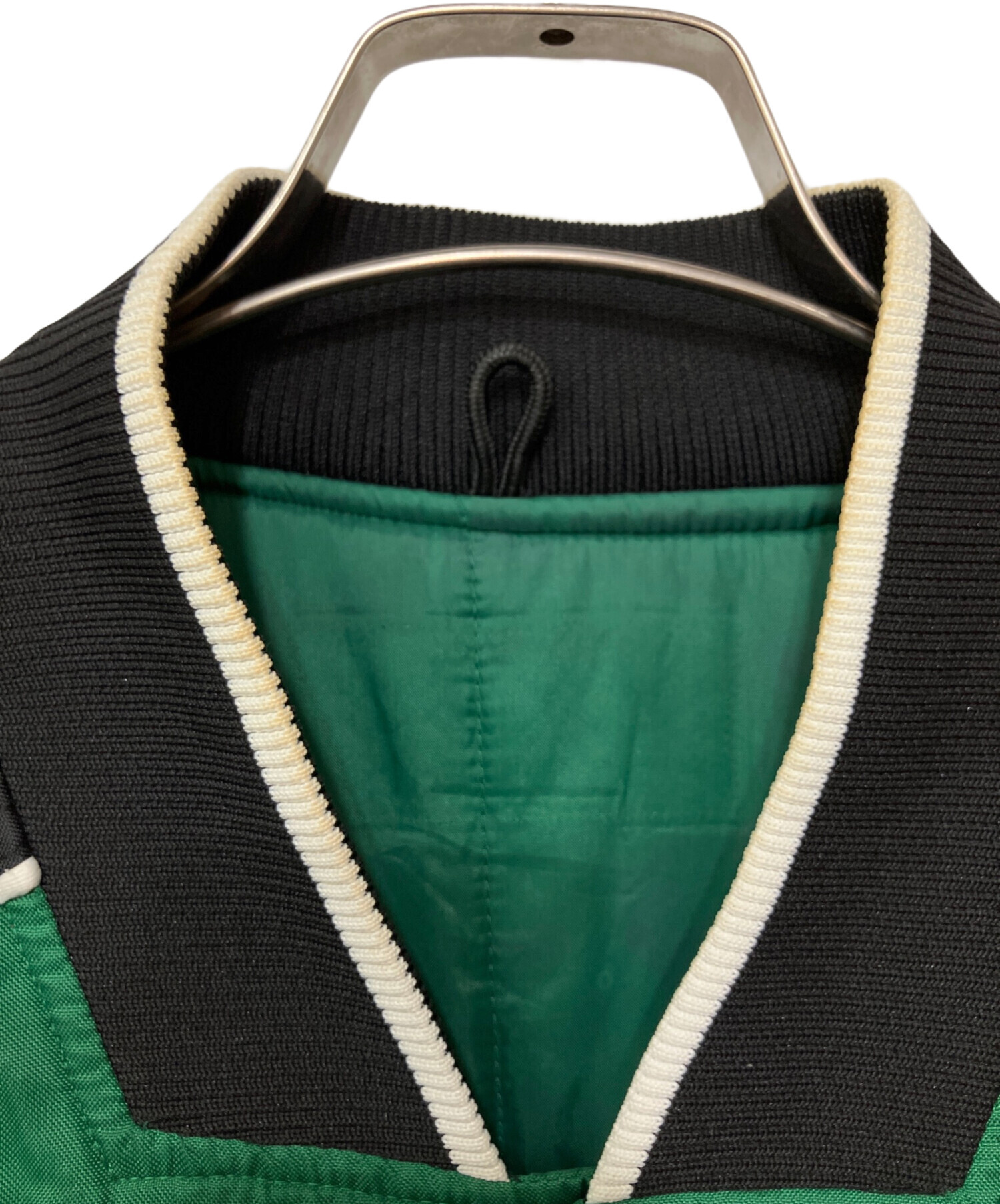 中古・古着通販】NIKE (ナイキ) スタジャン ブラック×グリーン サイズ