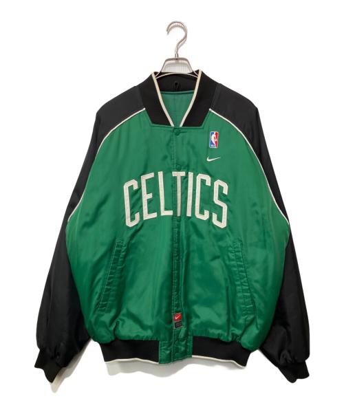 中古・古着通販】NIKE (ナイキ) スタジャン ブラック×グリーン サイズ