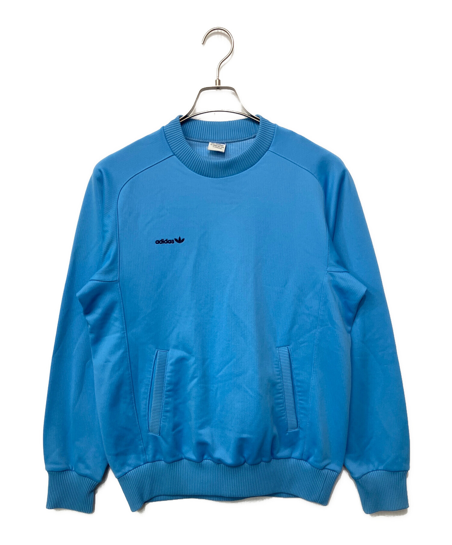 中古・古着通販】adidas (アディダス) 長袖カットソー スカイブルー 