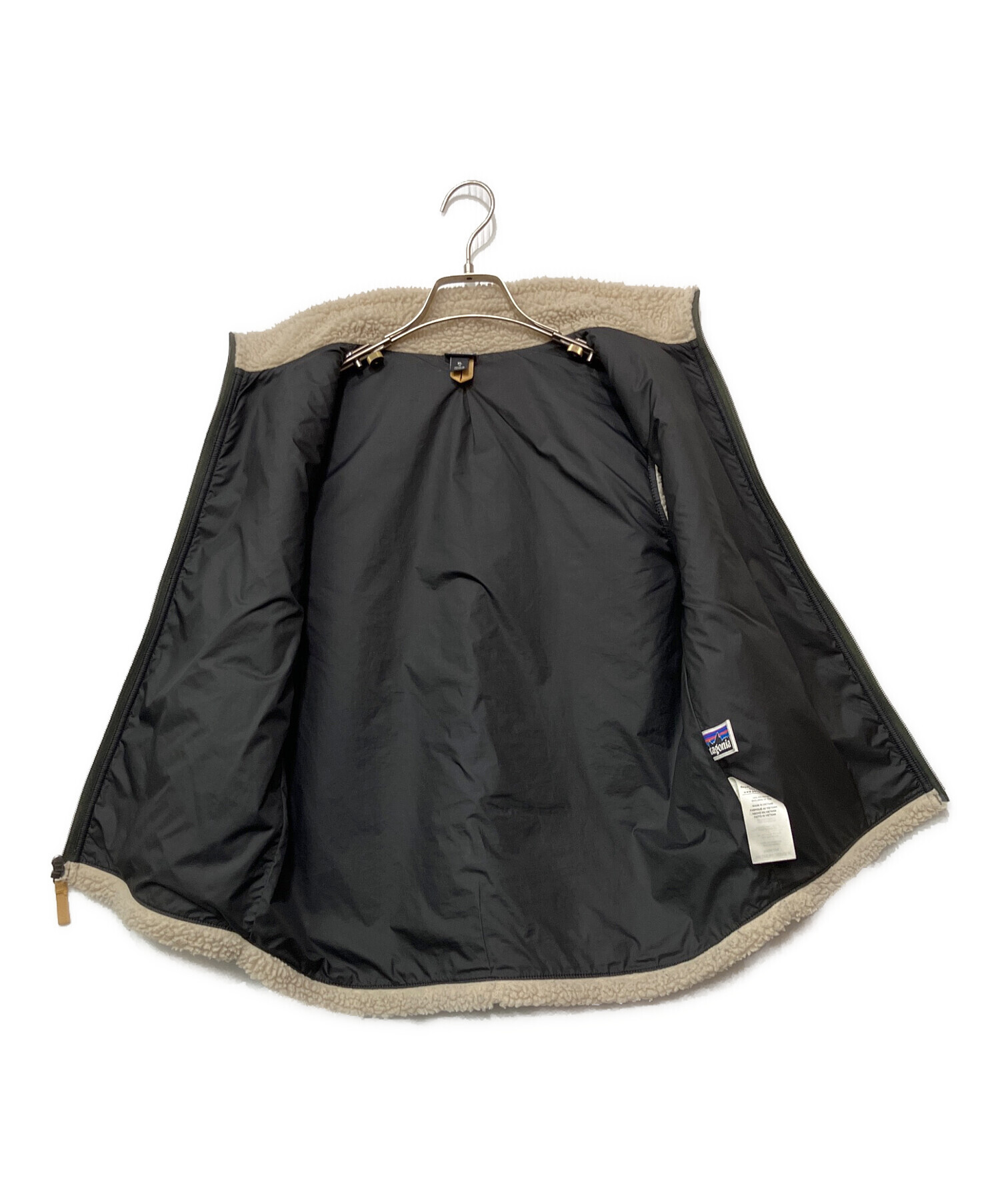 中古・古着通販】Patagonia (パタゴニア) フリースベスト ベージュ