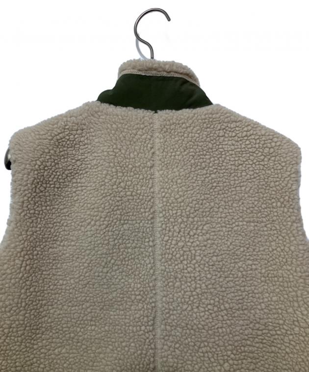 patagonia フリースベスト Sサイズ ベージュ/カーキ　美品 中古・古着通販】Patagonia (パタゴニア) フリースベスト ベージュ