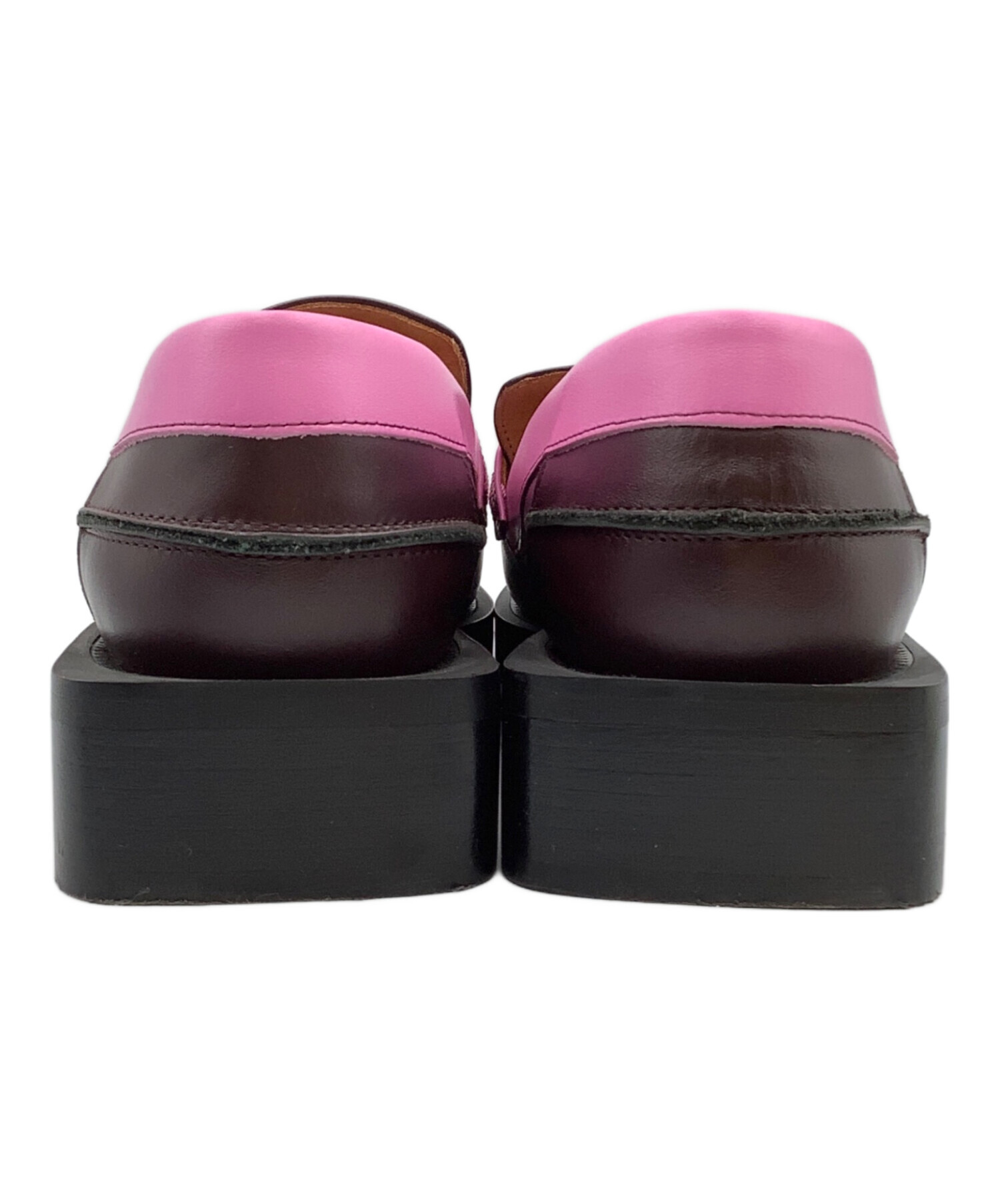 中古・古着通販】Ganni (ガニー) ローファー パープル サイズ:38