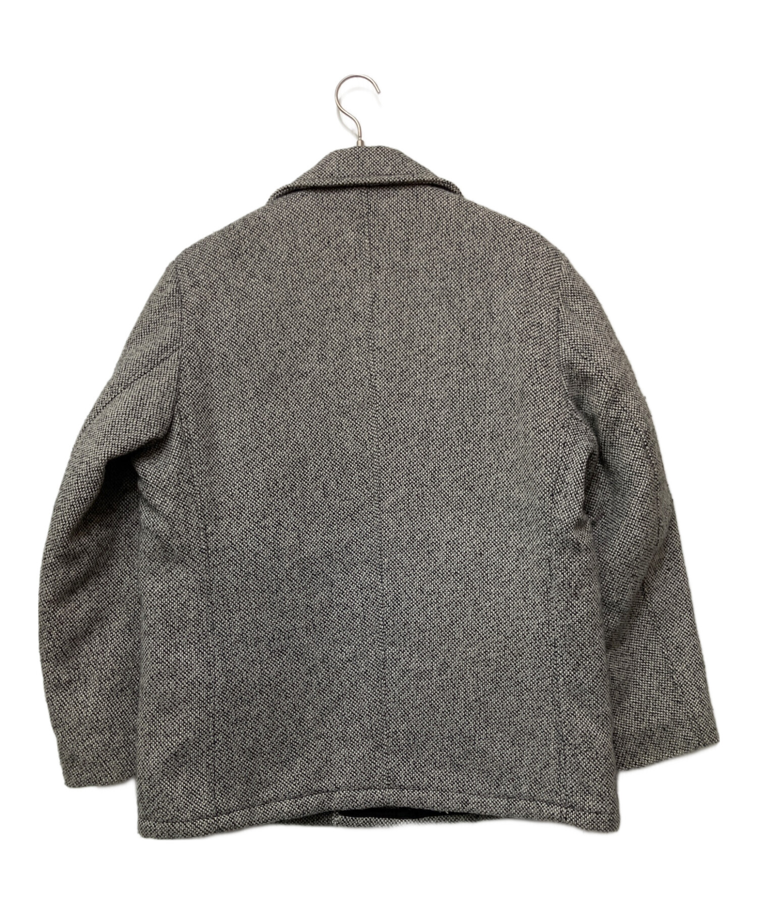 中古・古着通販】Schott (ショット) Pコート グレー×ブラック サイズ:M