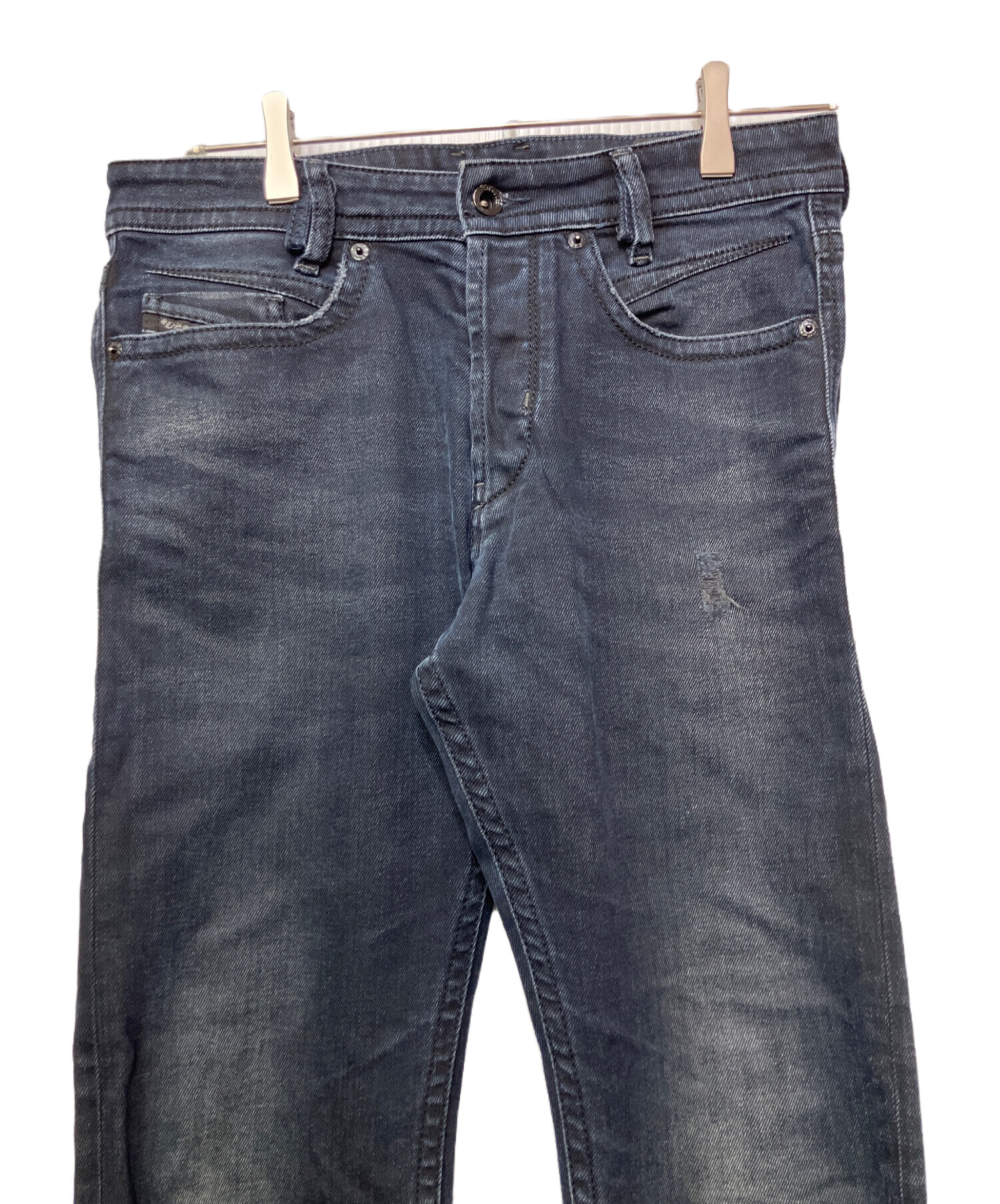 中古・古着通販】DIESEL (ディーゼル) テーパードデニムパンツ 