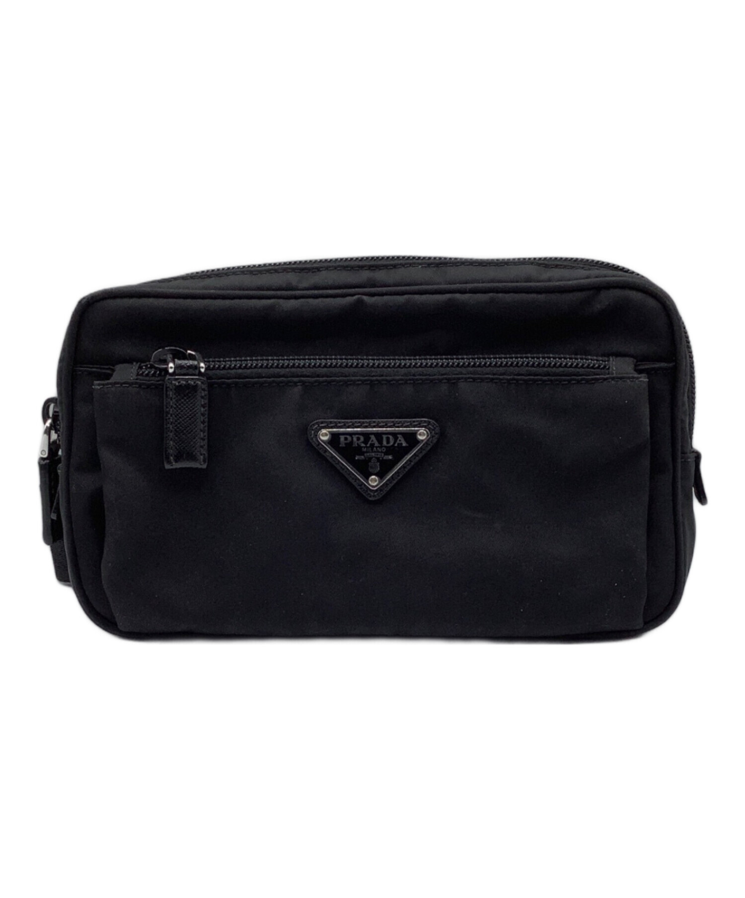 中古・古着通販】PRADA (プラダ) Re-Nylon xサフィアーノレザー ベルト