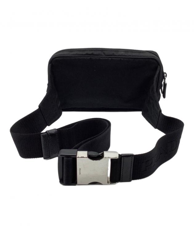 中古・古着通販】PRADA (プラダ) Re-Nylon xサフィアーノレザー ベルト