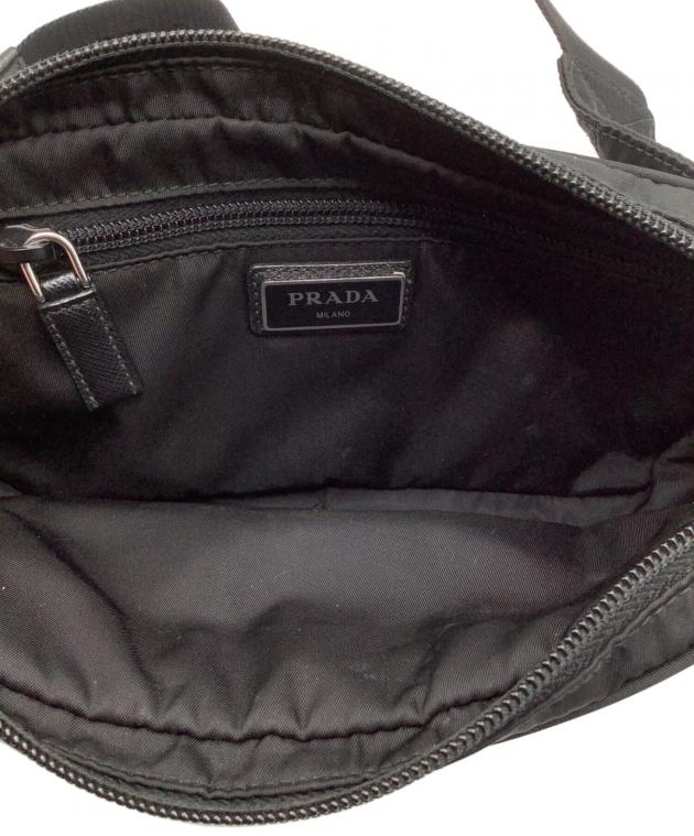 中古・古着通販】PRADA (プラダ) Re-Nylon xサフィアーノレザー ベルト