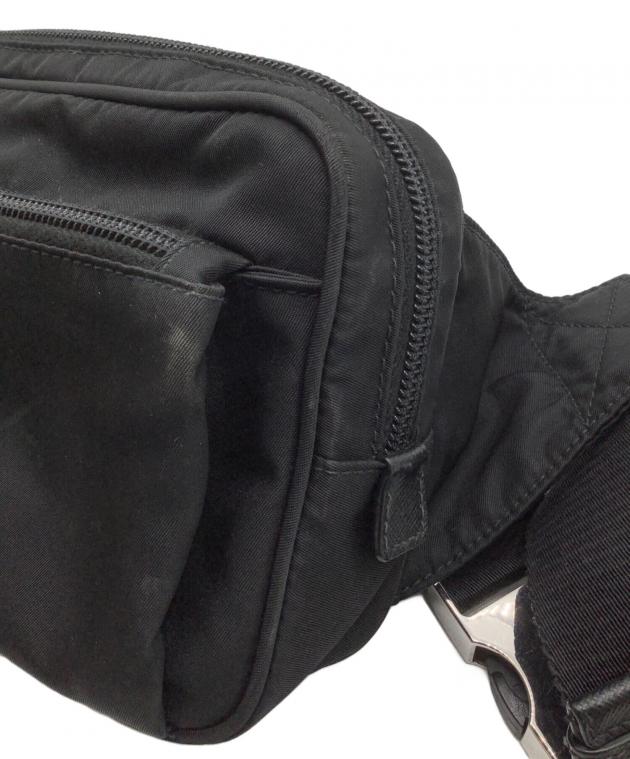 中古・古着通販】PRADA (プラダ) Re-Nylon xサフィアーノレザー ベルト