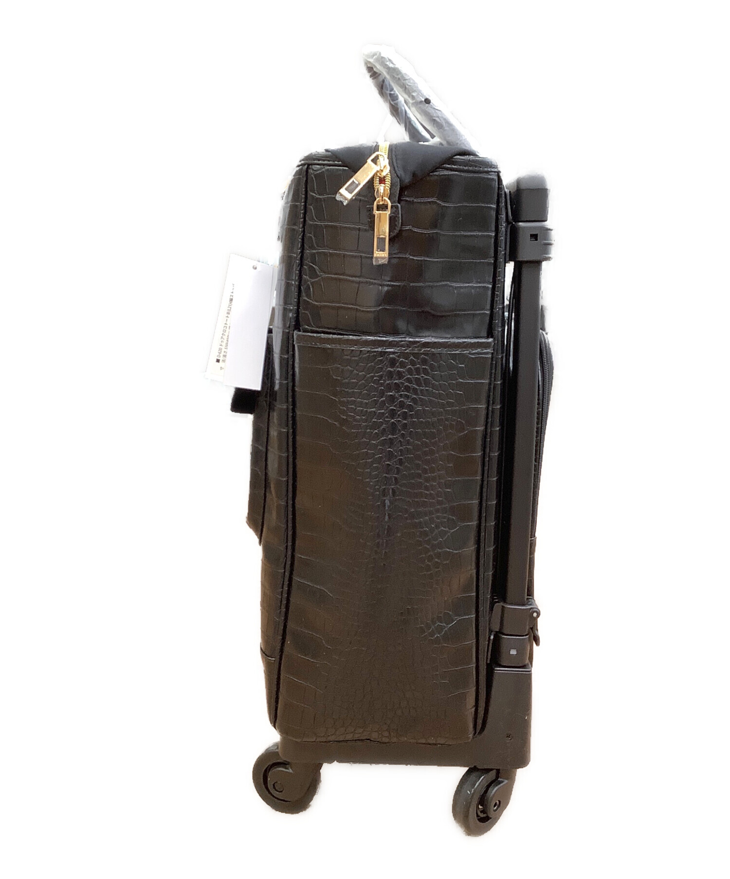 【未使用】スワニー キャリーバッグ 中古・古着通販】SWANY (スワニー) キャリーバッグ ブラック｜ブランド