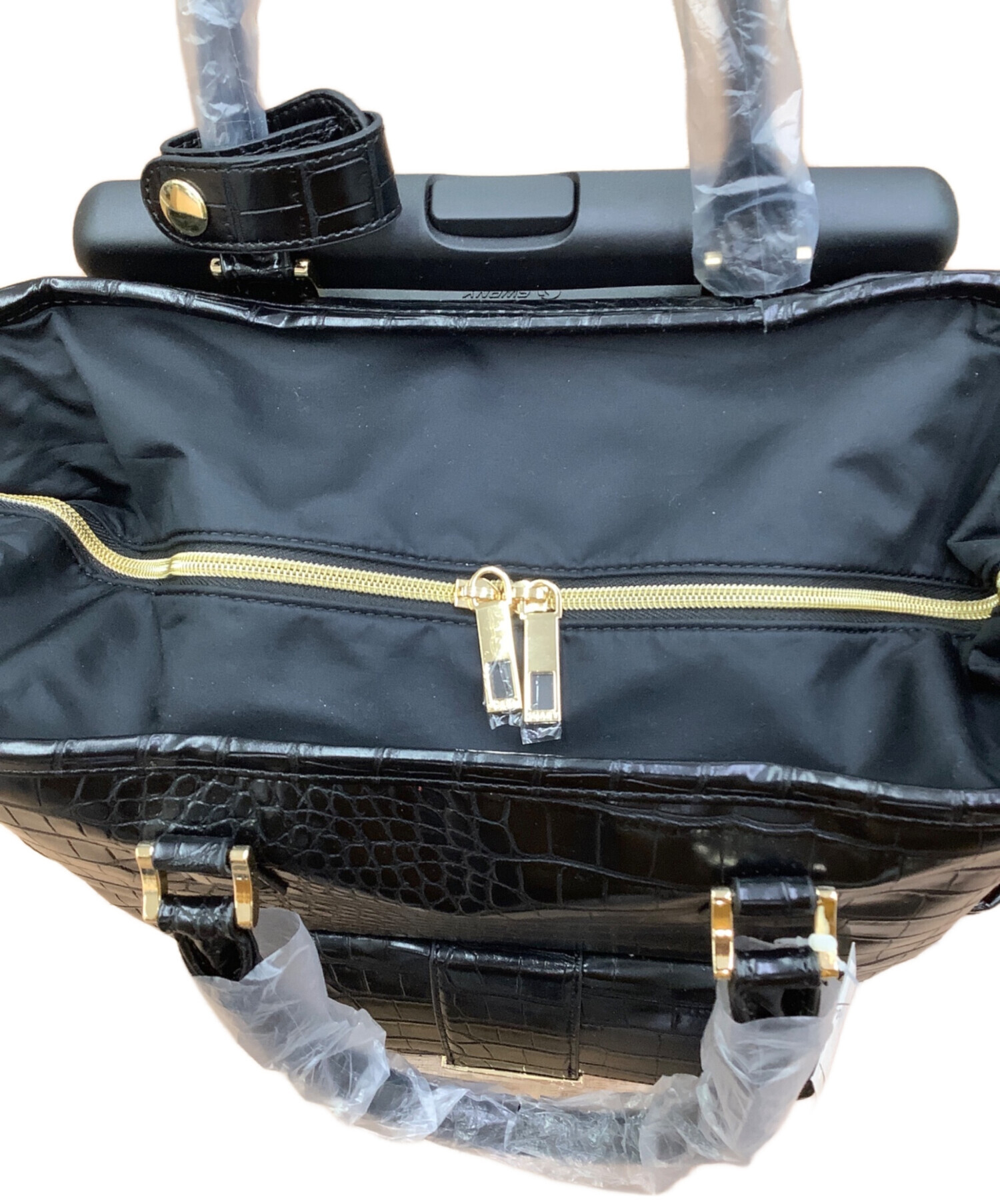 中古・古着通販】SWANY (スワニー) キャリーバッグ ブラック｜ブランド