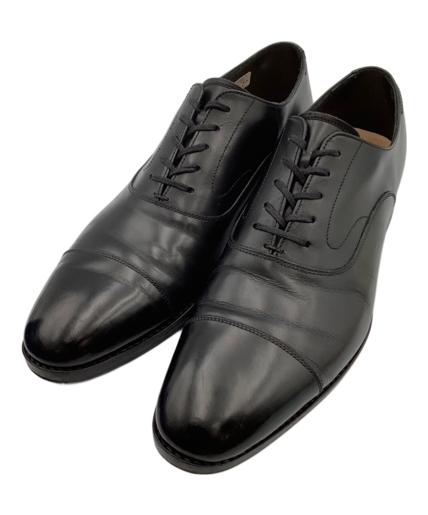 ユニオンインペリアル ストレートチップ 黒　7 25.5 革靴 ドレス　ブラック UNIONIMPERIAL Dress ユニオンインペリアル｜ドレス｜直営店限定モデル