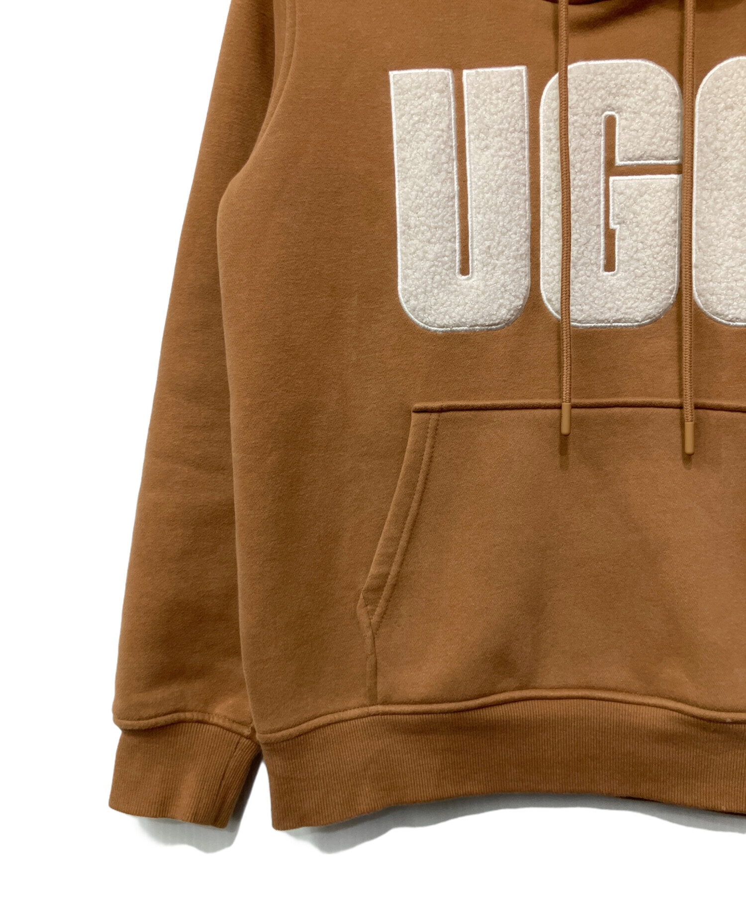 中古・古着通販】UGG (アグ) プルオーバーパーカー ブラウン サイズ:S