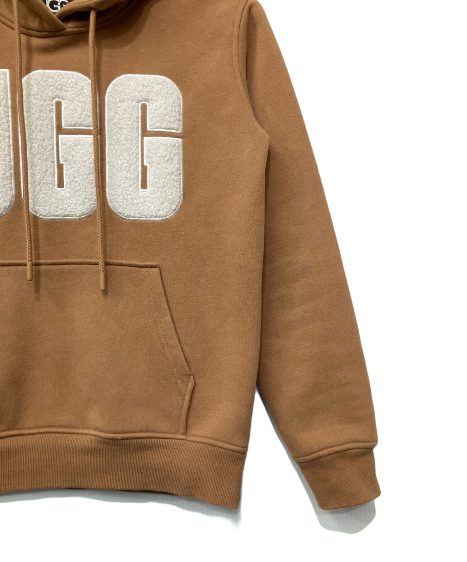 中古・古着通販】UGG (アグ) プルオーバーパーカー ブラウン サイズ:S