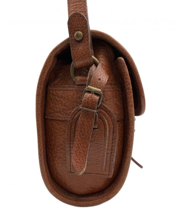 POLO by Ralph Lauren　茶色　レザー　バッグ　未使用　自宅保管 中古・古着通販】POLO RALPH LAUREN (ポロ・ラルフローレン) レザー