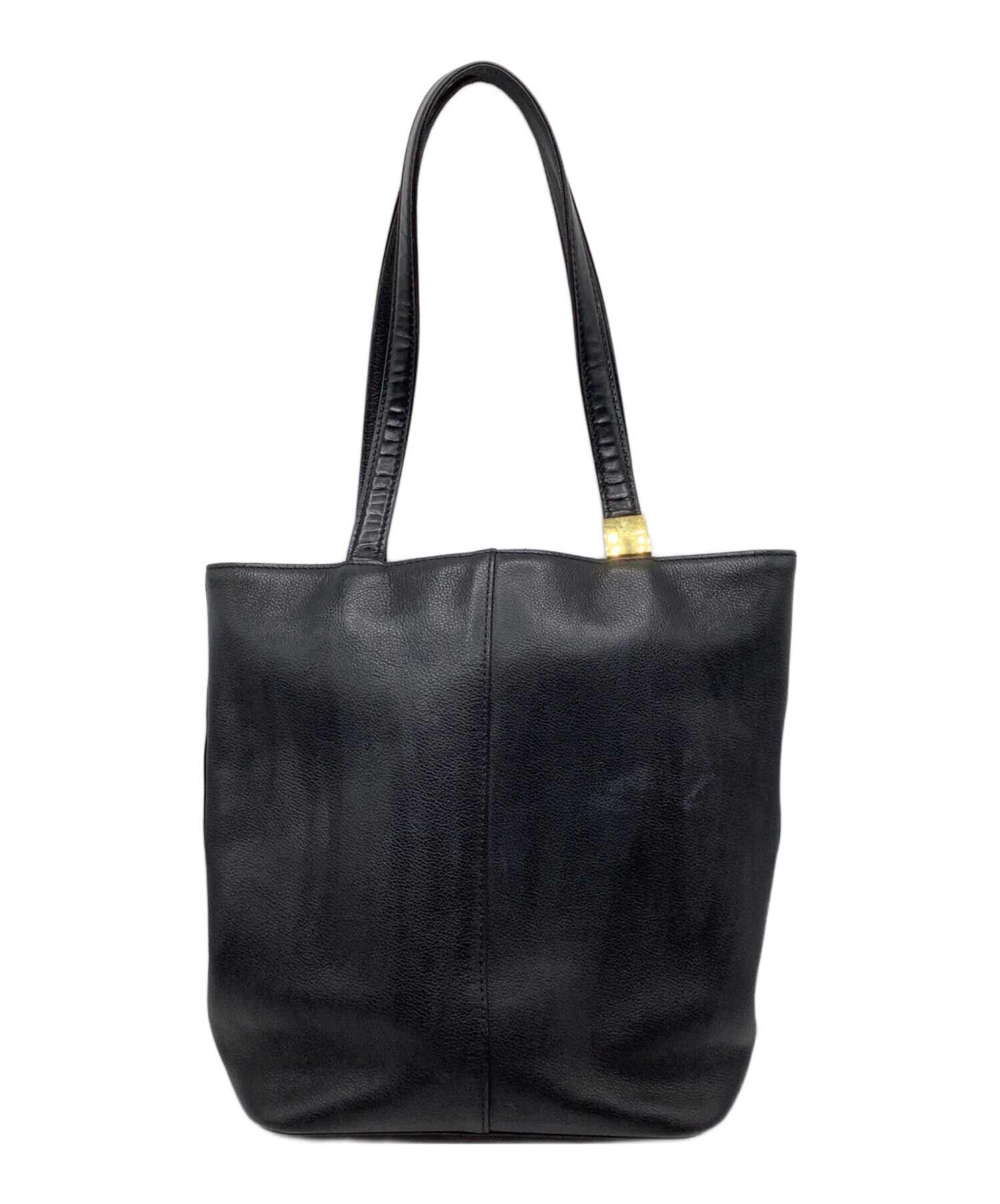 中古・古着通販】BURBERRY (バーバリー) トートバッグ ブラック